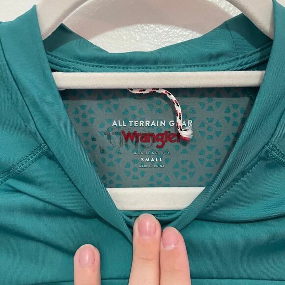 Wrangler ATG Cooling Top Women’s Small Green-Blue Slate 731D - Picture 4 of 9